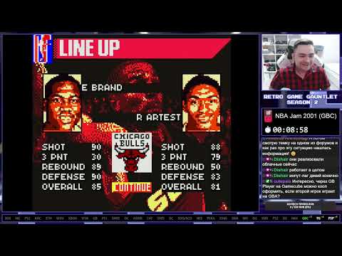 Видео: NBA Jam 2001 Game Boy Color Longplay Прохождение