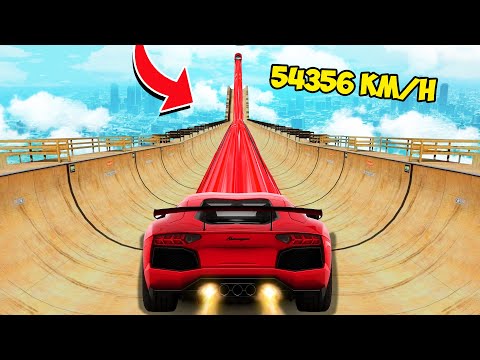 Видео: СПУСК БЕЗ ТОРМОЗОВ ПО МЕГА ТРАМПЛИНУ В ГТА 5 - ЭКСПЕРИМЕНТ В GTA 5