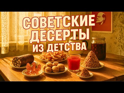 Видео: Десерты из БЕЗЗАБОТНОГО ДЕТСТВА советского пионера!
