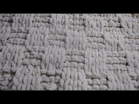 Видео: #Ализе Пуффи узор Шахматка