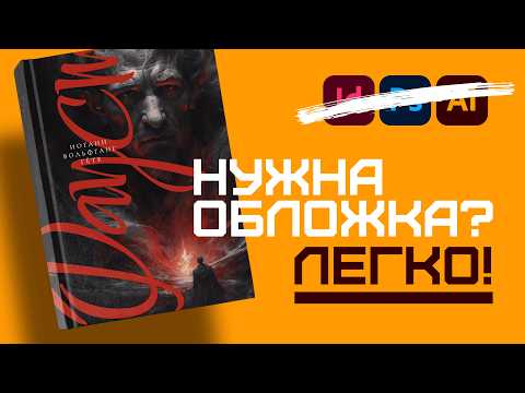 Видео: Создаем обложку для бестселлера в реальном времени! ПОШАГОВОЕ РУКОВОДСТВО🔥