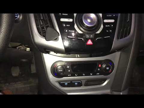 Видео: Форд Фокус 3 Неправильно работает климат-контроль/ Focus 3 climate/control