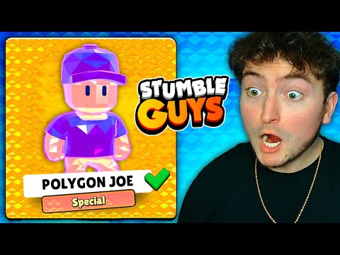 Видео: Новый специальный скин Polygon Guy 2.0 в Stumble Guys!