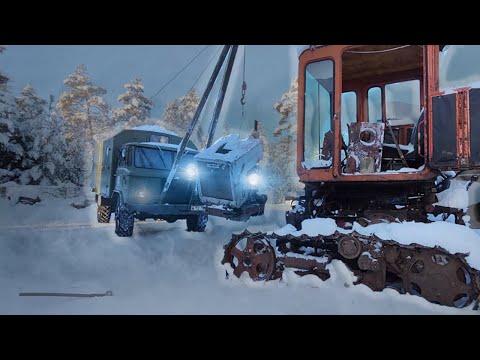 Видео: ЗАМЕНА двигателя за 15 минут? / ДАРЁНЫЙ трактор будет ЖИТЬ