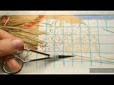 Видео: Как я вышиваю припаркованные нитки.