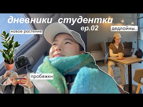 Видео: Поддерживаю рутину и адаптируюсь | бег, meal-prep, попытки успеть в учебе