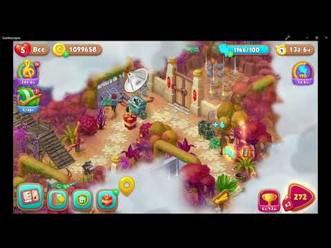 Видео: Gardenscapes:   Top Secret Expedition - part 2 / Совершенно секретная Экспедиция -  часть 2