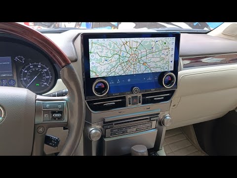 Видео: Магнитола Лексус GX460 в стиле GX550