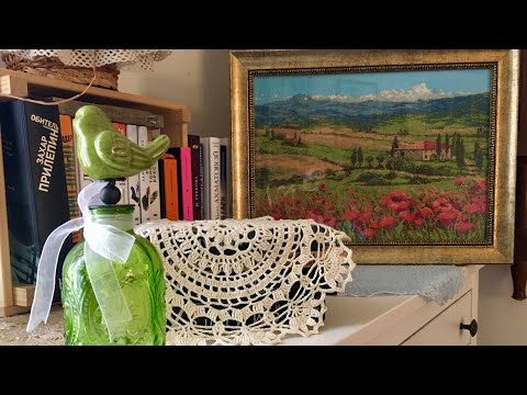 Видео: Вязание Вышивка Чтение - Кофе Фуга Кружева