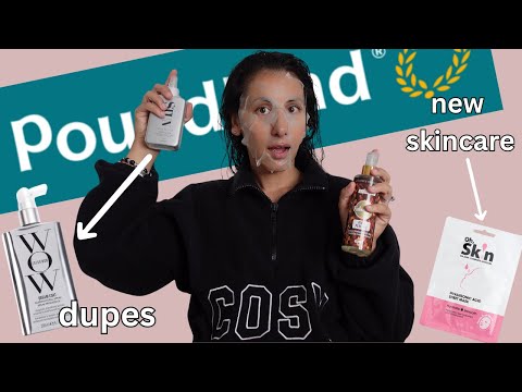 Видео: POUNDLAND DUPES, СРЕДСТВА ПО УХОДУ ЗА КОЖЕЙ И ТОВАРЫ ДЛЯ ДОМА | БЮДЖЕТНЫЙ ВЫБОР