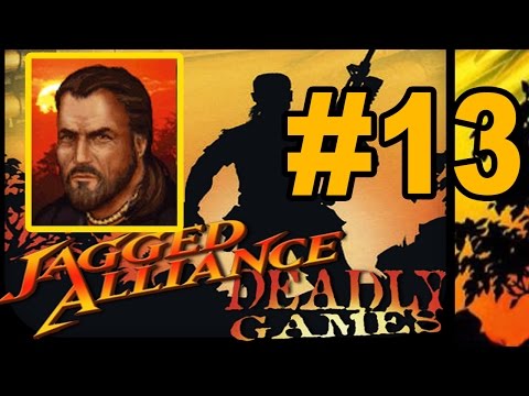 Видео: Прохождение Jagged Alliance Deadly Games #13 - с комментариями