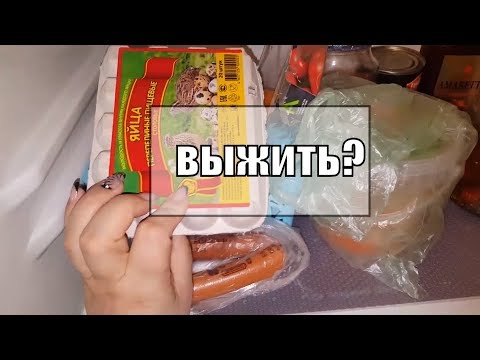 Видео: Выжить неделю! не хожу в магазин!