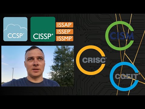 Видео: (ISC)² И ISACA СЕРТИФИКАЦИИ в ИНФОРМАЦИОННОЙ БЕЗОПАСНОСТИ | (ISC)² & ISACA CERTIFICATIONS