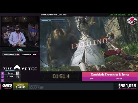 Видео: Xenoblade Chronicles 2: Torna от Enel за 2:40:53 #SGDQ2022 [RU]