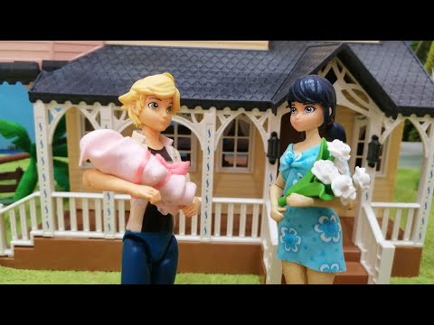 Видео: Адриан с женой Маринетт и ребёнком переезжают в роскошный особняк!