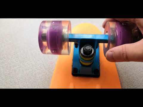 Видео: Доводим пенни борд из супермаркета до ума 2 / Почему косит / Делаем чтобы ехал прямо