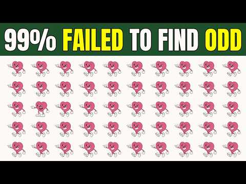 Видео: 🔴[ Уровень от лёгкого до невозможного ] Насколько быстры ваши глаза? Найдите лишнее | Oddity Spot...