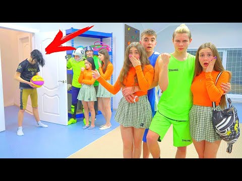 Видео: НОВ СПОРТИСТ В УЧИЛИЩЕТО? Баскетболистът има съперник!