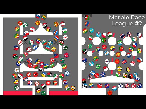 Видео: Countryballs Marble Race League #2 | Осенняя лига 2025 года