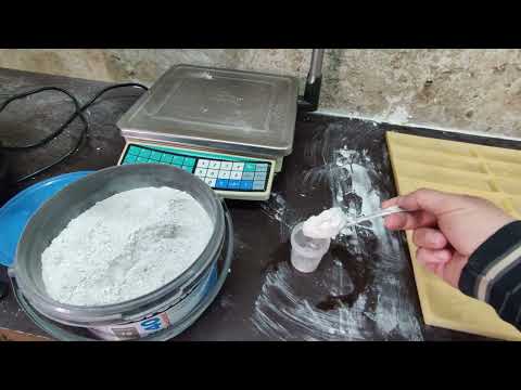 Видео: пропорции и замес гипса