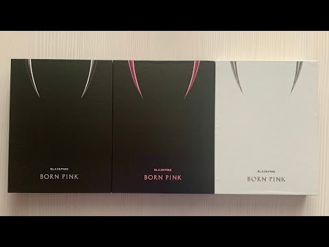 Видео: Распаковка альбома BLACKPINK / Unboxing album BLACKPINK BORN PINK BOX SET (Black, Pink & Gray ver.)