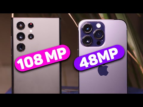 Видео: iPhone 14 Pro Max против Galaxy S22 Ultra: КАМЕРЫ