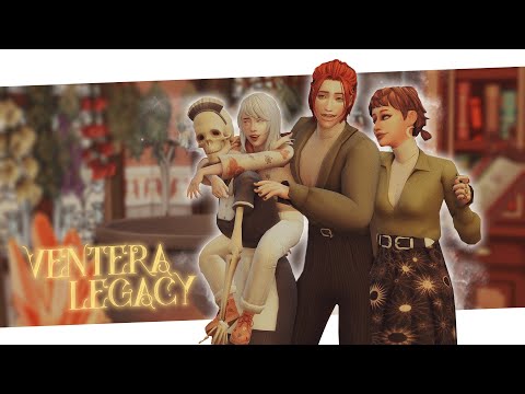 Видео: История Моей Династии 🔮 Волшебница Сальма ♡ The Sims 4