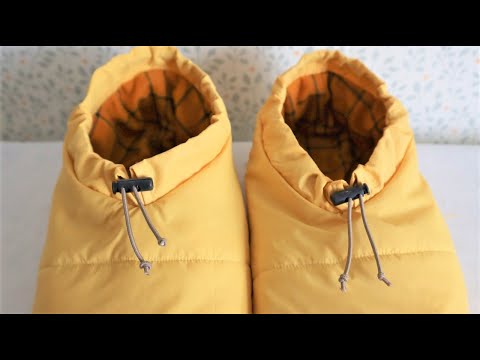 Видео: Мешками шью эту обувь и дарю друзьям и родственникам (вся прелесть в болоньи)