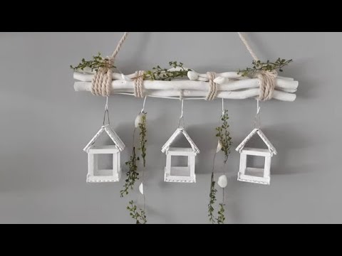 Видео: 🏡 DIY домики из  ПАЛОЧЕК -  ЛЕТНИЙ  ДЕКОР