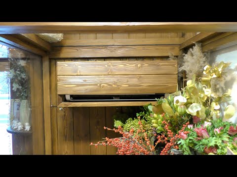 Видео: Холодильник из кондиционера! 🥶 в цветочном магазине!💨❄️