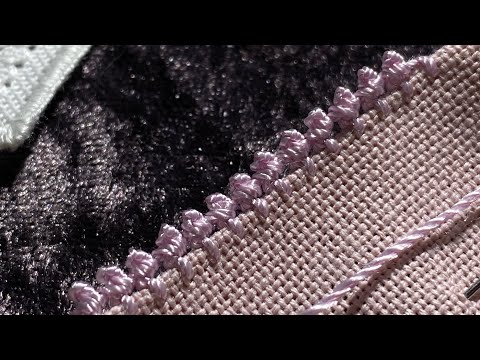 Видео: Ажурний край вишивка хардангер./Lacy edge.Hardanger embroidery.