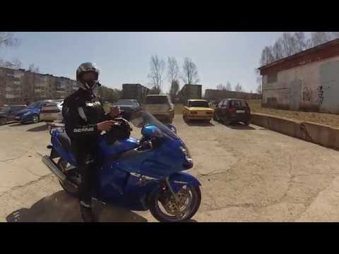 Видео: HONDA CBR 1100XX первый выезд с женой в сезоне .