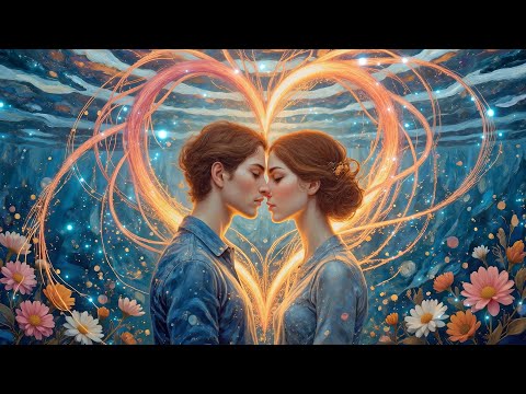 Видео: Любимый вами человек будет думать только о вас и желать вас 💞 Альфа-волна 432 Гц привлекает любовь
