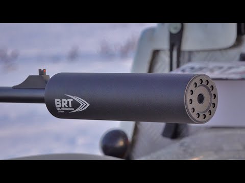 Видео: Первый отстрел ДТК BRT на карабине ATA TURQUA 308 win (7,62/51)