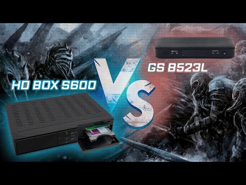 Видео: Обзор сравнение HDBOX S600 и GS B523L (и других похожих моделей GS)