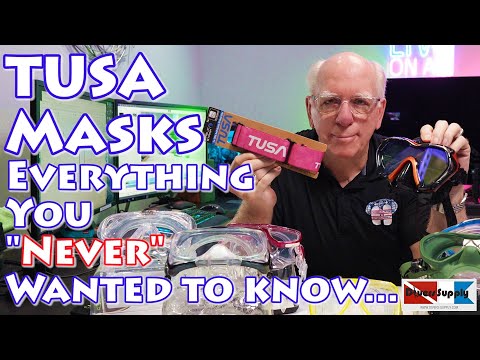 Видео: Маски для подводного плавания TUSA 2024 года. Всё, что вы «НИКОГДА» не хотели знать..