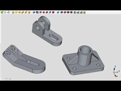Видео: 3. FreeCAD 1.0 Для начинающих с нуля!  Примеры создания моделей