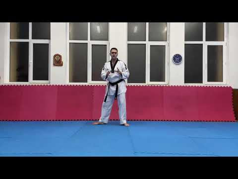 Видео: Пумсе 3 - Тегук сам джанг / Poomsae 3 - Taeguk Sam Jang