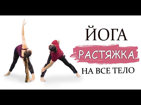 Видео: РАСТЯЖКА на ВСЕ ТЕЛО |  хатха ЙОГА для НАЧИНАЮЩИХ | Упражнения для спины и позвоночника | ЙогаБанда