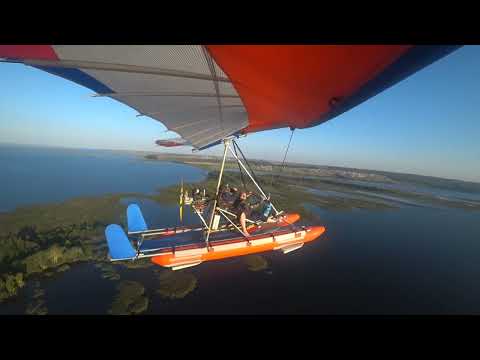 Видео: Полёт Юли на гидроплатформе