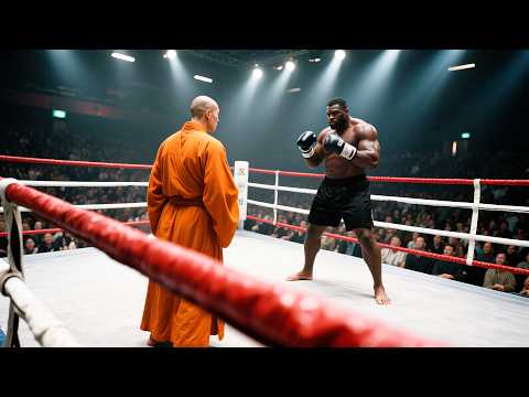 Видео: Шаолиньский монах кунг-фу против чемпиона США в тяжёлом весе | Не шутите с шаолиньским монахом