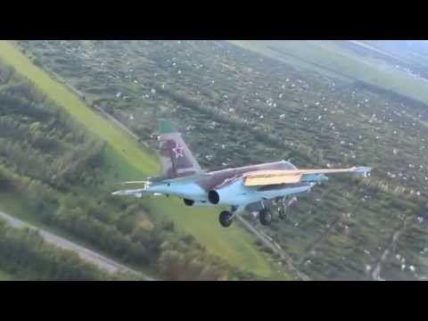 Видео: Су-25 Посадка парой