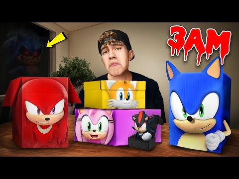 Видео: НИКОГДА НЕ ОТКРЫВАЙ ВСЕ SONIC МИСТЕРИ-БОКСЫ в 3 ЧАСА НОЧИ!!