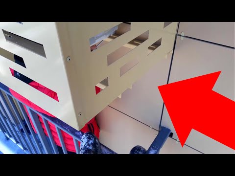 Видео: Промышленный альпинизм | Дольше привязывался чем РАБОТАЛ🤦‍♂️ - монтаж корзины для кондиционера