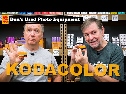 Видео: Новая цветная пленка Kodak Kodacolor 100 и 200
