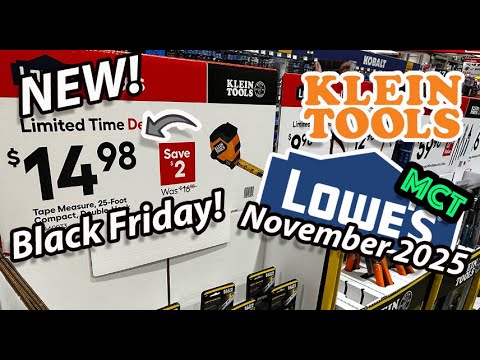Видео: НОВИНКА! Скидки на «Чёрную пятницу» в LOWE'S!