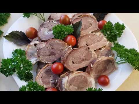 Видео: Рулеты в сальнике и колбаса.