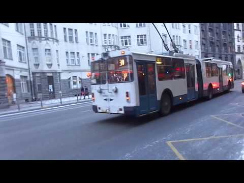 Видео: Троллейбус Санкт-Петербурга 8-37: ТролЗа-62052.02 [62052В] б.6912 по №31 (17.01.18)