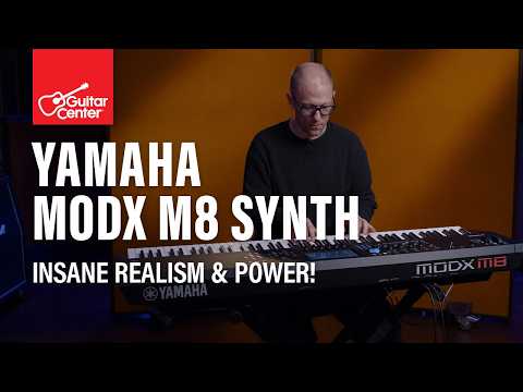 Видео: НОВЫЕ синтезаторы Yamaha MODX M (M6/M7/M8) | Демонстрация звука и обзор с Николасом Семрадом