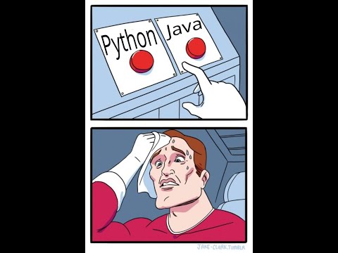 Видео: Вкат в айти через Java и Python. Сравнение.